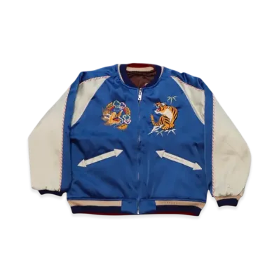 SAPEur 2025 Kid's SNVG Reversible Souvenir Jacket "Blue/Brown"