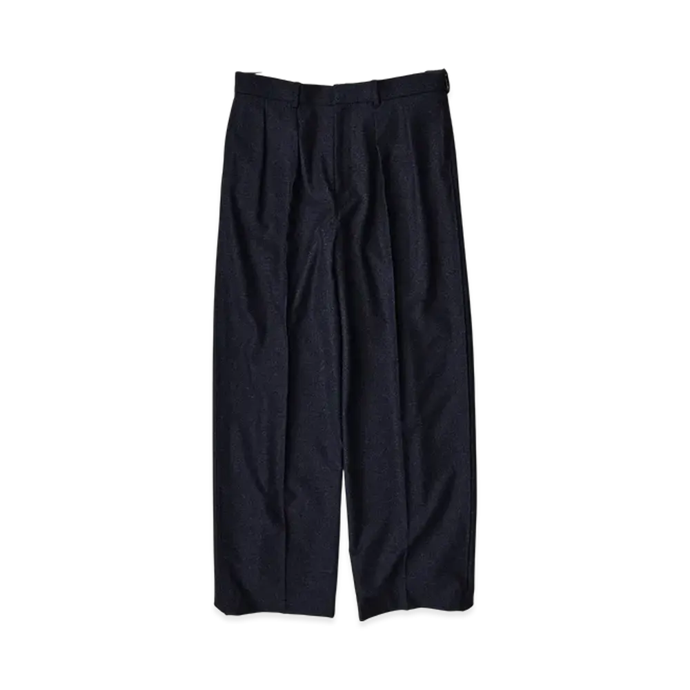 NICENESS Schenker Flying V Trousers - Wide "Charcoal"