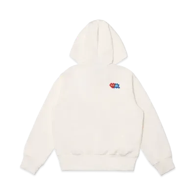 PLAY COMME des GARCONS Invader Polyester Hooded Sweater "Off White"