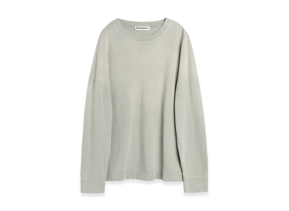 OUR LEGACY Slack Sweatshirt "Sunfaded Ash Rogue Loopback"