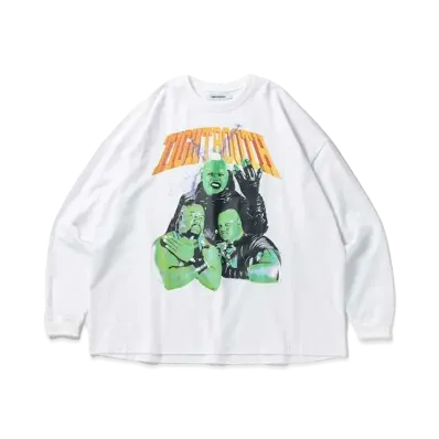 TIGHTBOOTH Mom LS T-shirt "White"