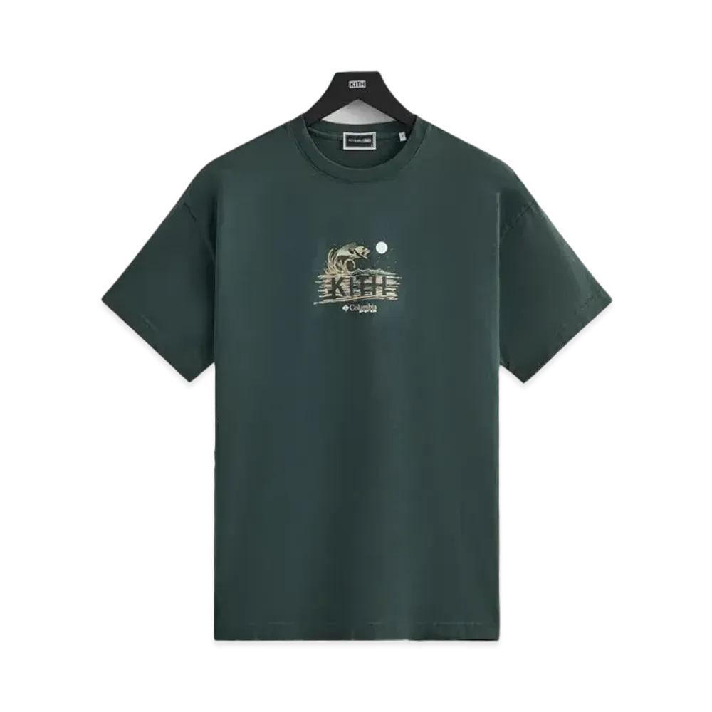 Kith x Columbia PFG High Tide Vintage Tee "Stadium"