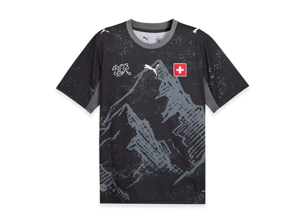 PUMA x Salehe Bembury Soccer Switzerland GK Jersey "PUMA Black" - ¥