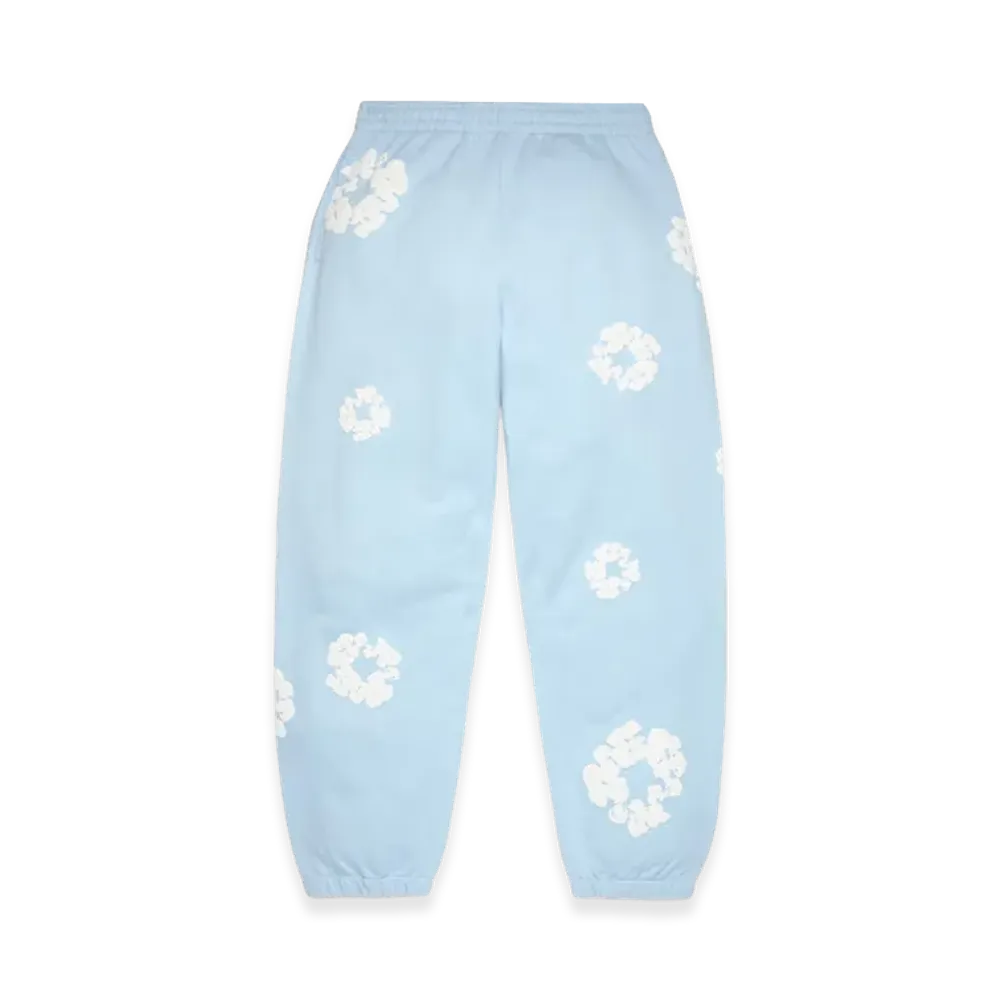 DENIM TEARS Cotton Wreath Sweatpants "Powder Blue"
