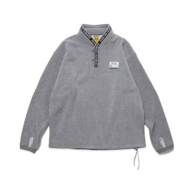 HUMAN MADE FLEECE STAND COLLAR PULLOVER "White"