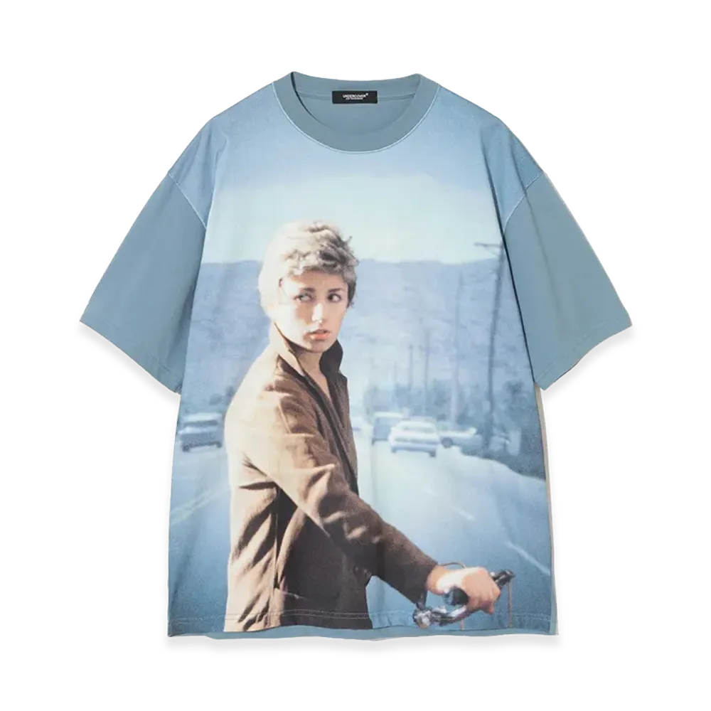 UNDERCOVER x Cindy Sherman Cotton All-Over Print T-Shirt "Light Blue"