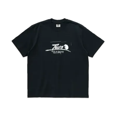 RATS SCRIPT LOGO WAY OF LIFE TEE "BLACK"