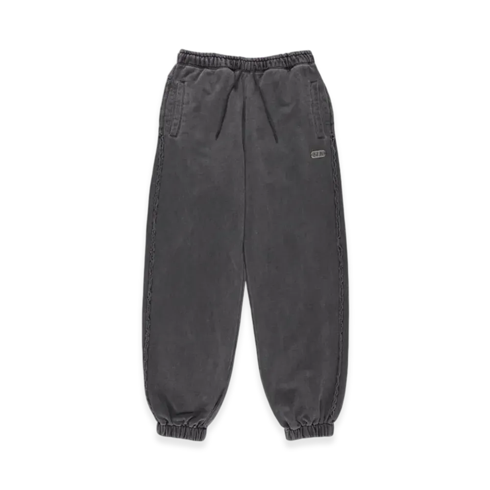 WIND AND SEA Damage Pigment Sweat Pant "Black"
