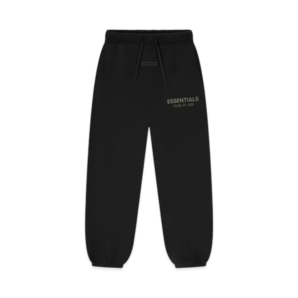 FEAR OF GOD ESSENTIALS Kids Classic Fleece Sweatpant "Jet Black"
