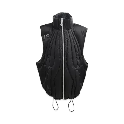 THUG CLUB Cave Goose Down Vest "Black"