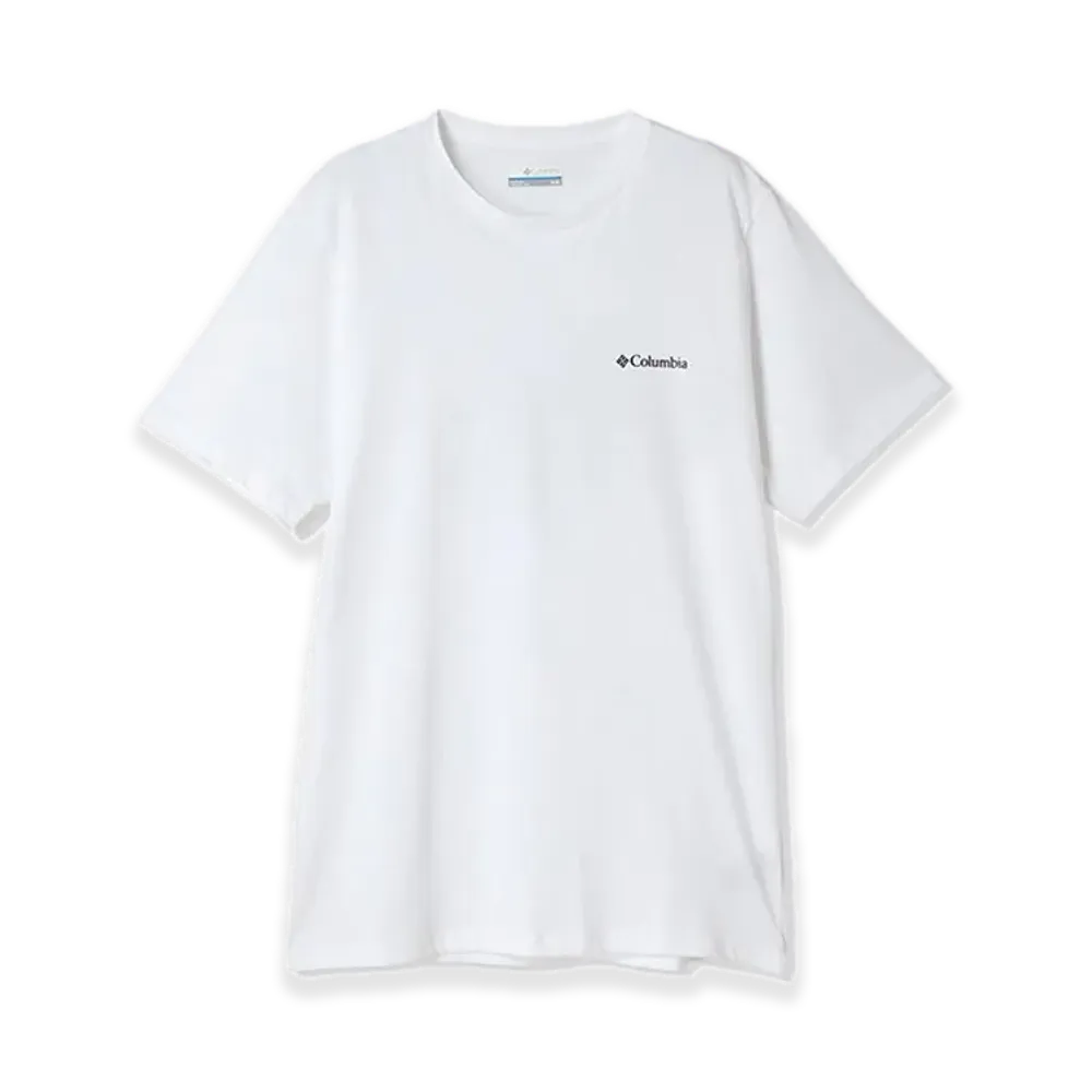 Columbia Rapidridge Back Graphic Short Sleeve T-Shirt "White"