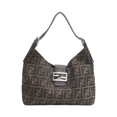 Fendi Zucca One Shoulder Bug "Brown"