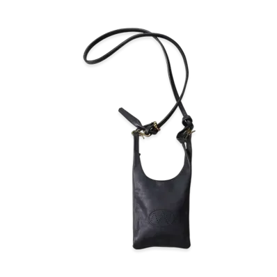 NICENESS H.R.Lowe Petit NN Shoulder Bag / Small Size - Oiled Horse Leather "Black"