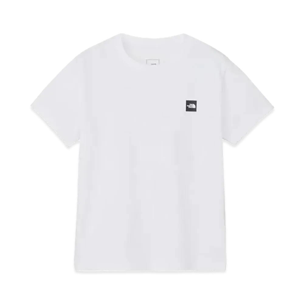 The North Face Short Sleeve Small Box Logo Tee Kids "White"