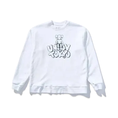 UNION x KAWS Tokyo Crewneck "White"