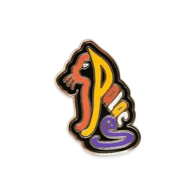 PALACE Cat Pin Badge "Multi"