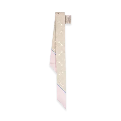 GUCCI Women's Scarfs "Beige/Ivory/Pink"