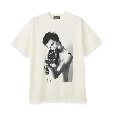 HYSTERIC GLAMOUR Dennis Morris/Sid Stockholm 1977 Tee "White"