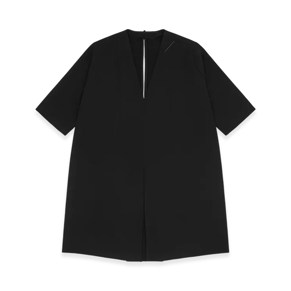 MM6 Maison Margiela Women's Twisted Mini Dress "Black"