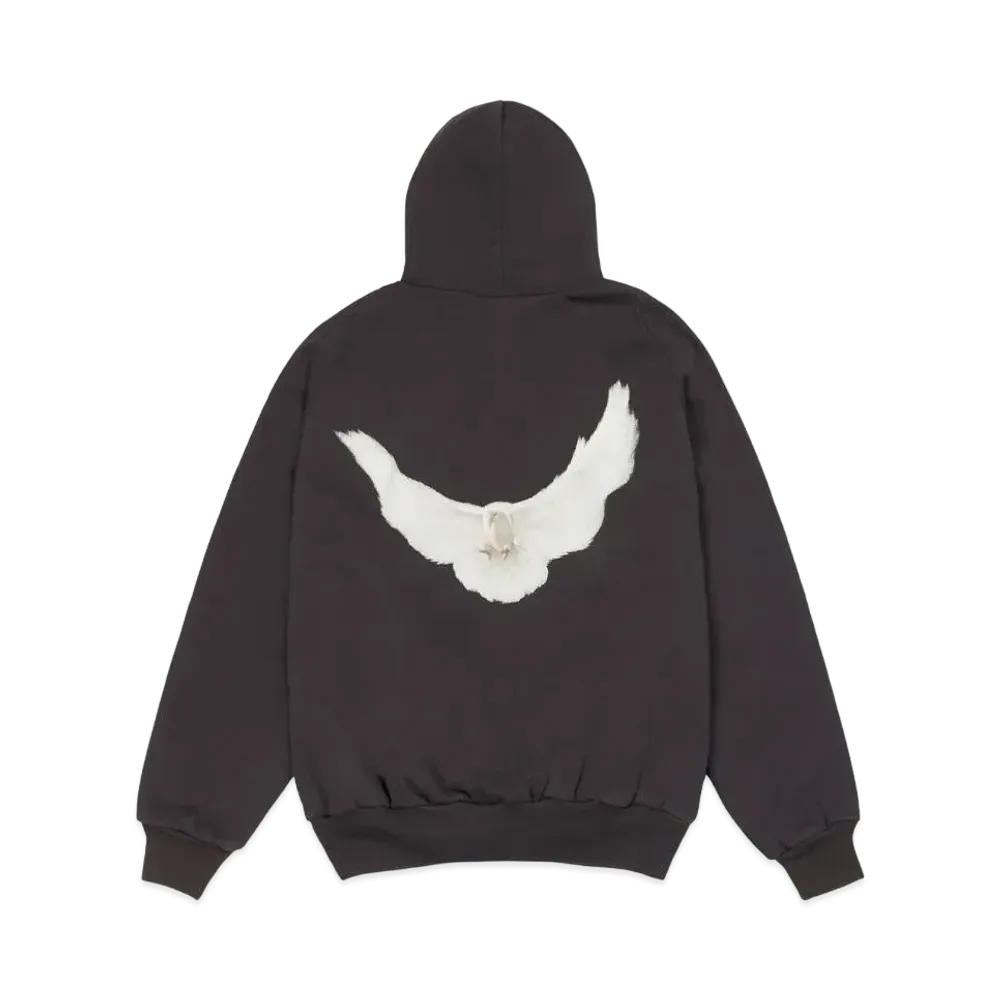 YEEZY GAP Dove Shrunken Hoodie "Black"