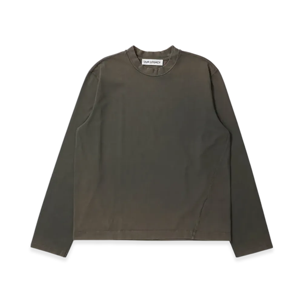 OUR LEGACY Regular Longsleeve "Corroded Olive Everyday Frotte"