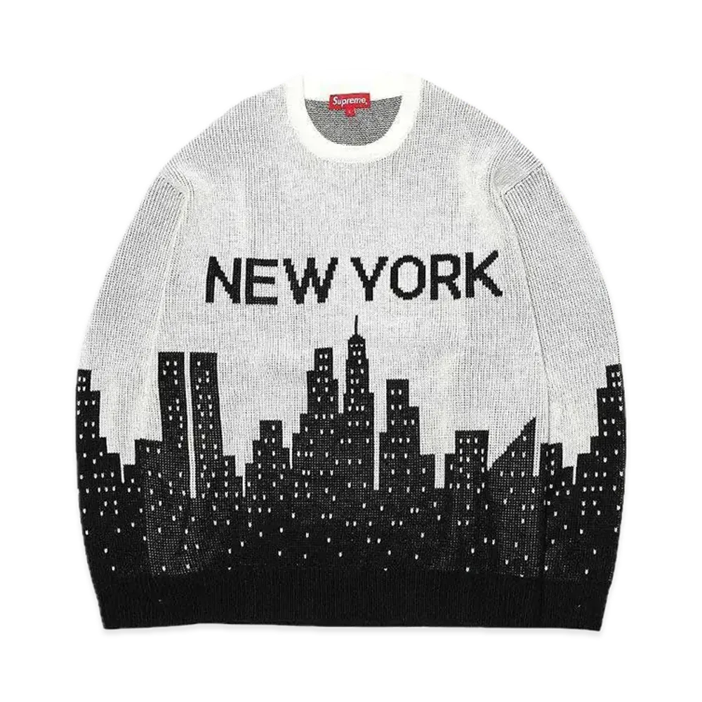 Supreme New York Sweater "White"