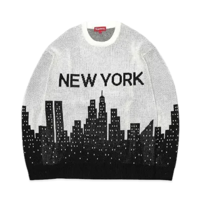 Supreme New York Sweater "White"