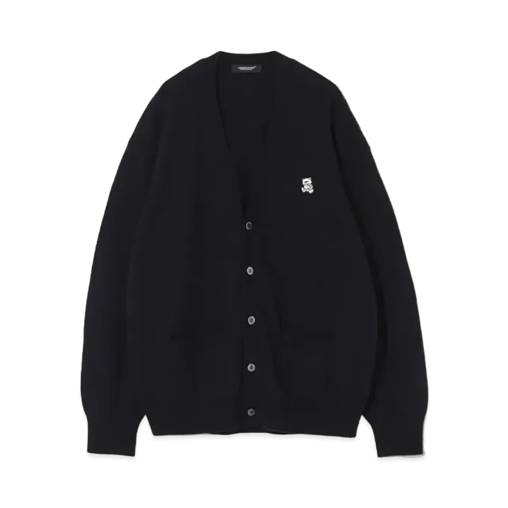 UNDERCOVER Wool Knit Cardigan "Navy"