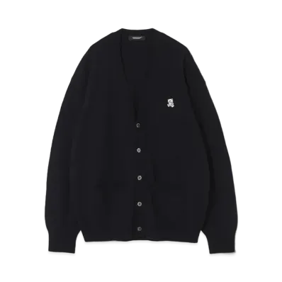 UNDERCOVER Wool Knit Cardigan "Navy"