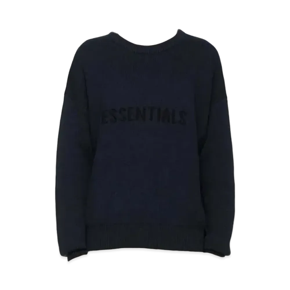 FEAR OF GOD ESSENTIALS / SSENSE Knit Sweater "Dark Navy"