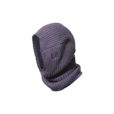 NEEDLES Balaclava - Merino Wool "Purple"