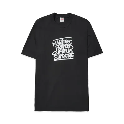 Supreme x Marithe + Francois Girbaud Tee "Black"