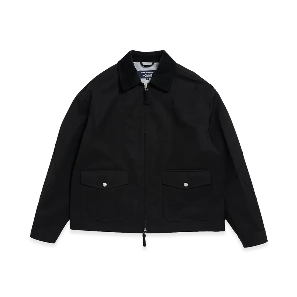 COMME des GARCONS HOMME 25FW Nylon Cordura Jacket "Black"