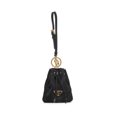 PRADA Women's Nylon Pouch "Black"