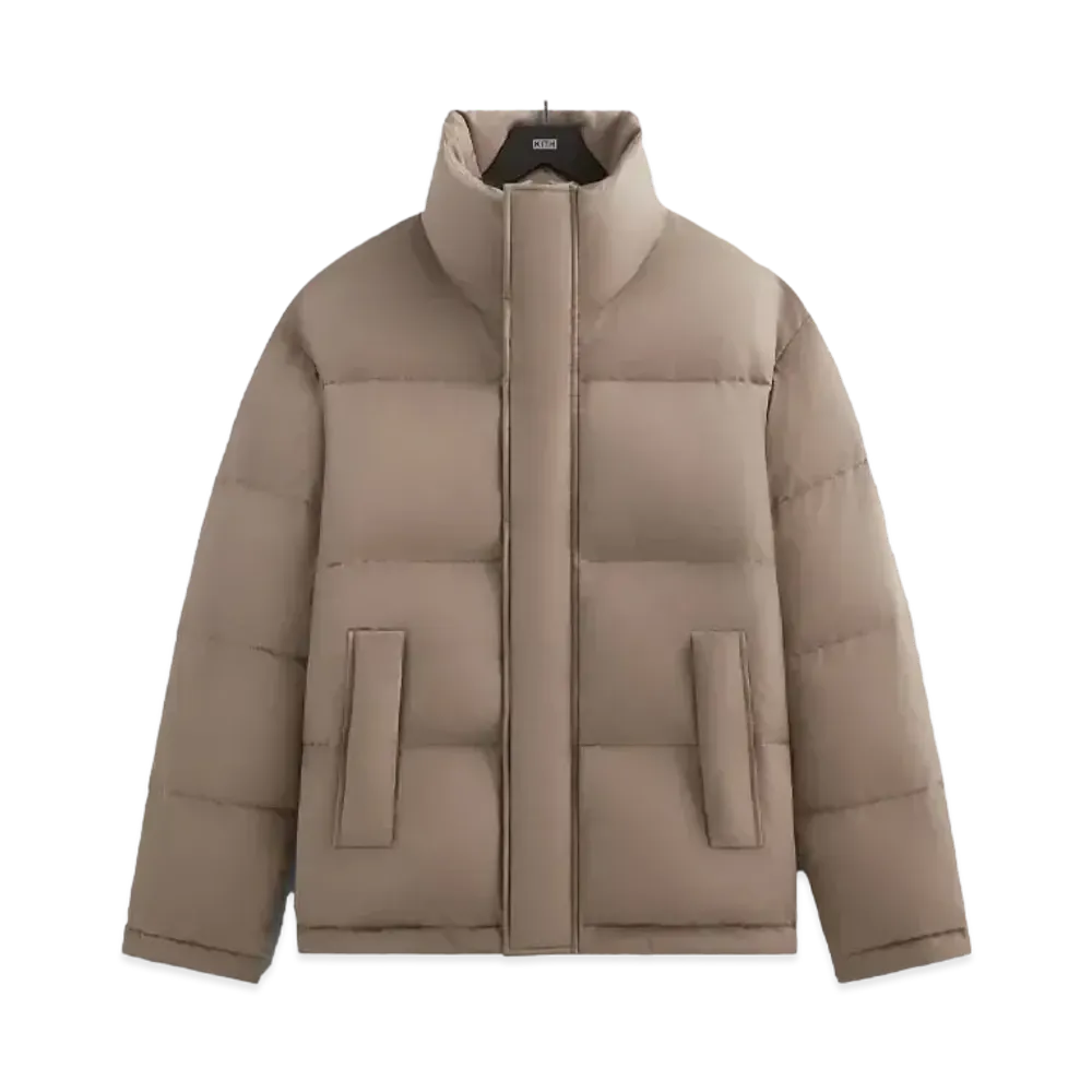 Kith 101 x Auralee Finx Polyester Chambray Down Coat "Moon Rock"