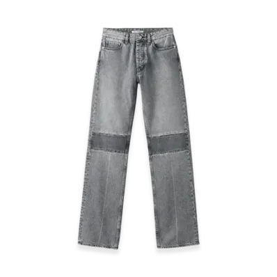 OUR LEGACY Women's Extended Linear Cut Black And Grey "Black Grey"