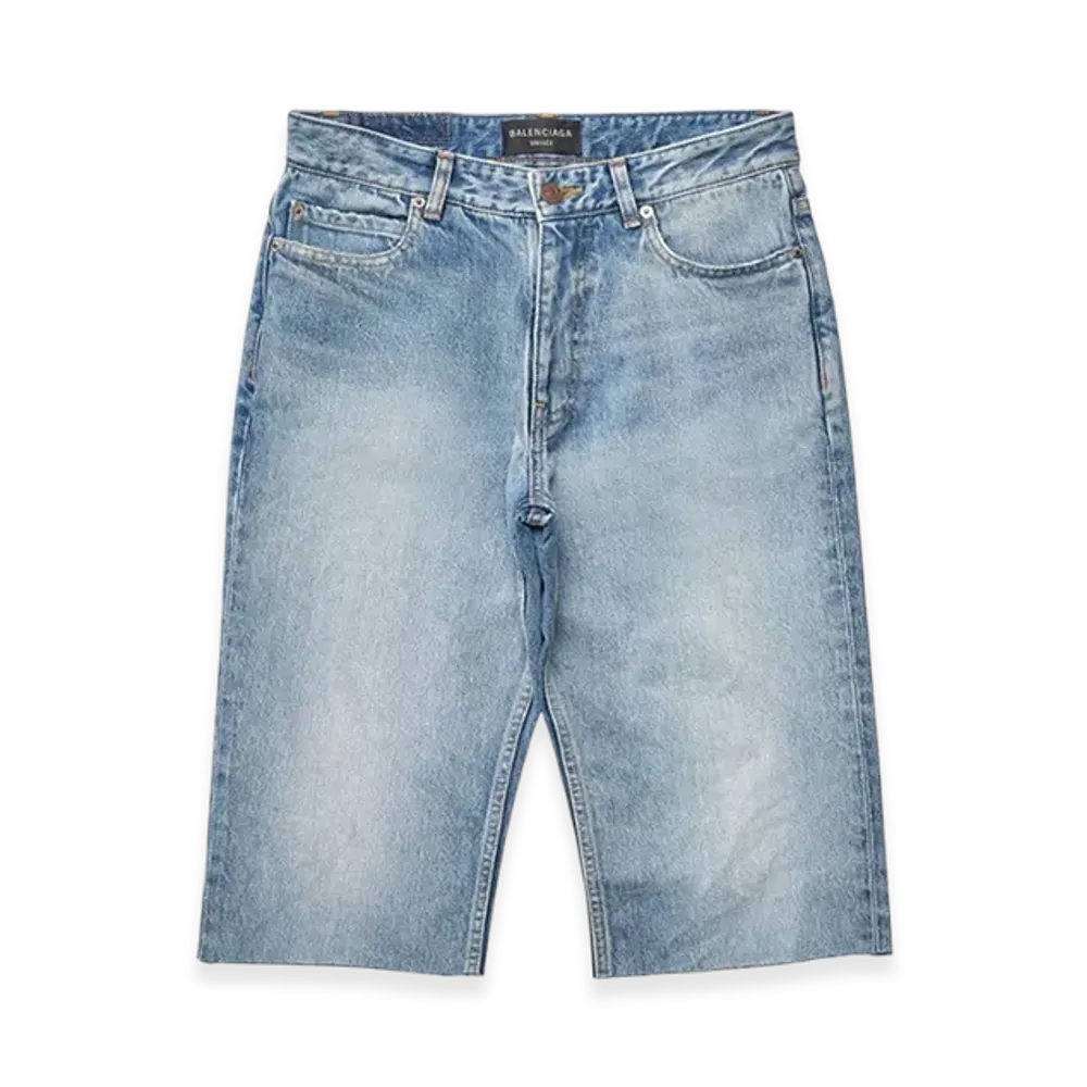 BALENCIAGA Slim Shorts "Blue"