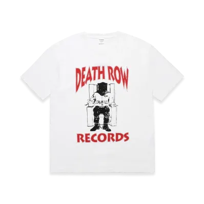 WACKO MARIA Death Row Records / Washed Heavy Weight T-Shirt "White"