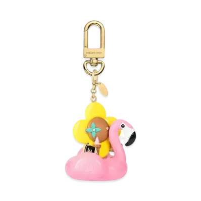 Louis Vuitton Vivienne Bag Charm And Key Holder "Pink"