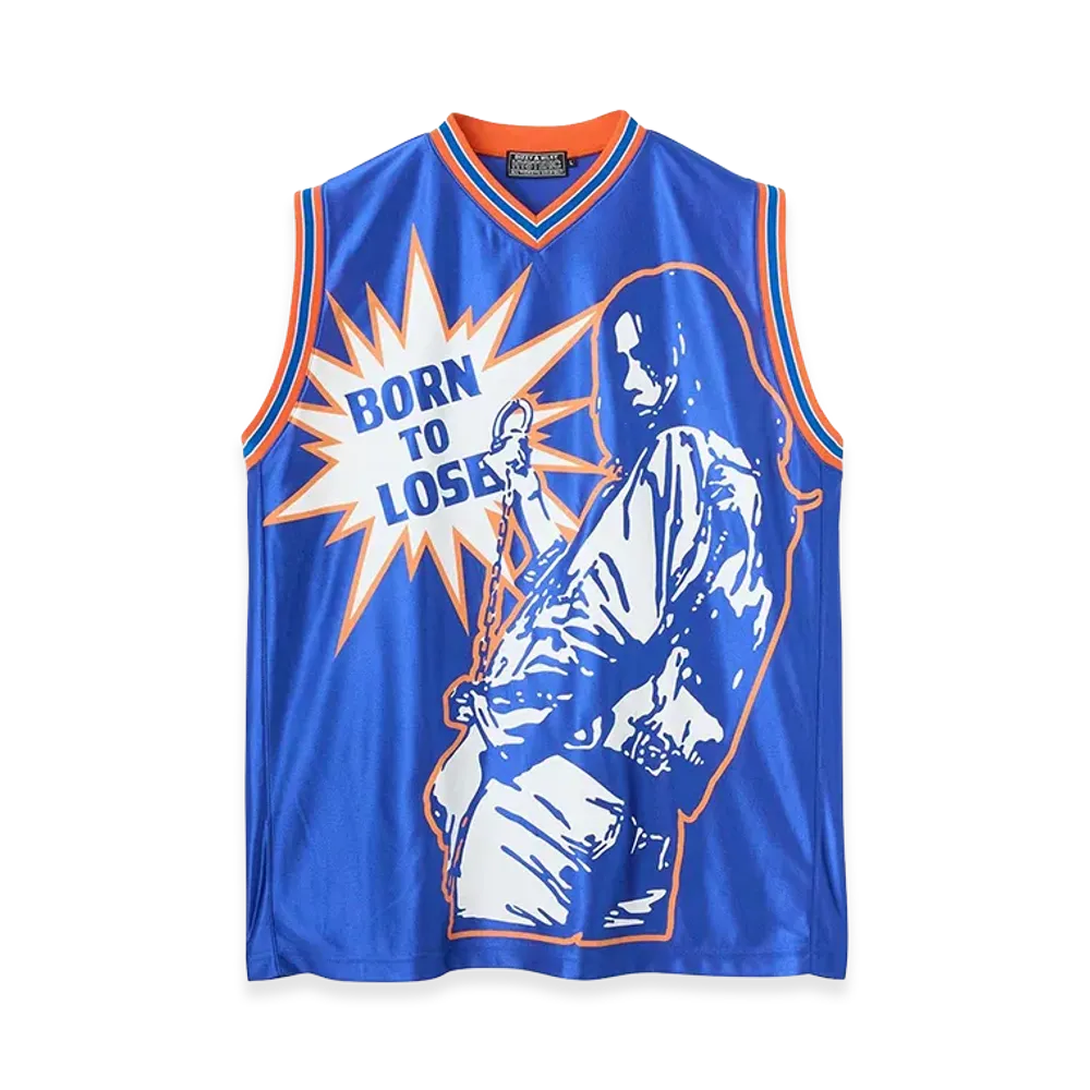 HYSTERIC GLAMOUR Born To Lose Sleeveless Top "Blue"