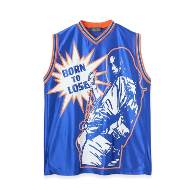 HYSTERIC GLAMOUR Born To Lose Sleeveless Top "Blue"