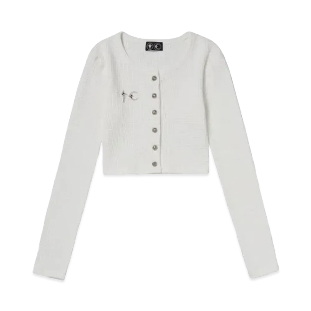 THIG CLUB Women's TC Cardigan "White"
