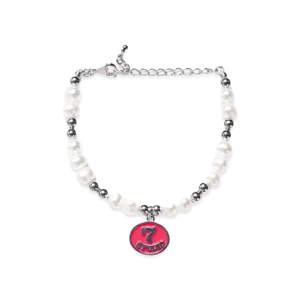 STUDIO SEVEN 7 Ball Bracelet "PINK"