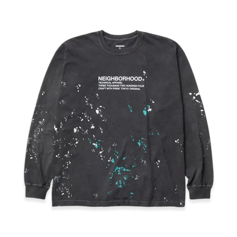 NEIGHBORHOOD NH. Tee LS-18 "Black"