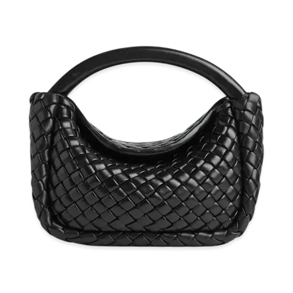Bottega Veneta Small Cobble Top Handle "Black"