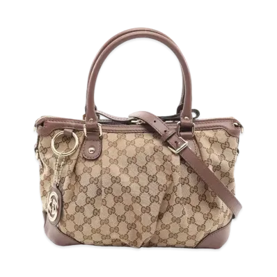 GUCCI GG Canvas 2WAY Bag
