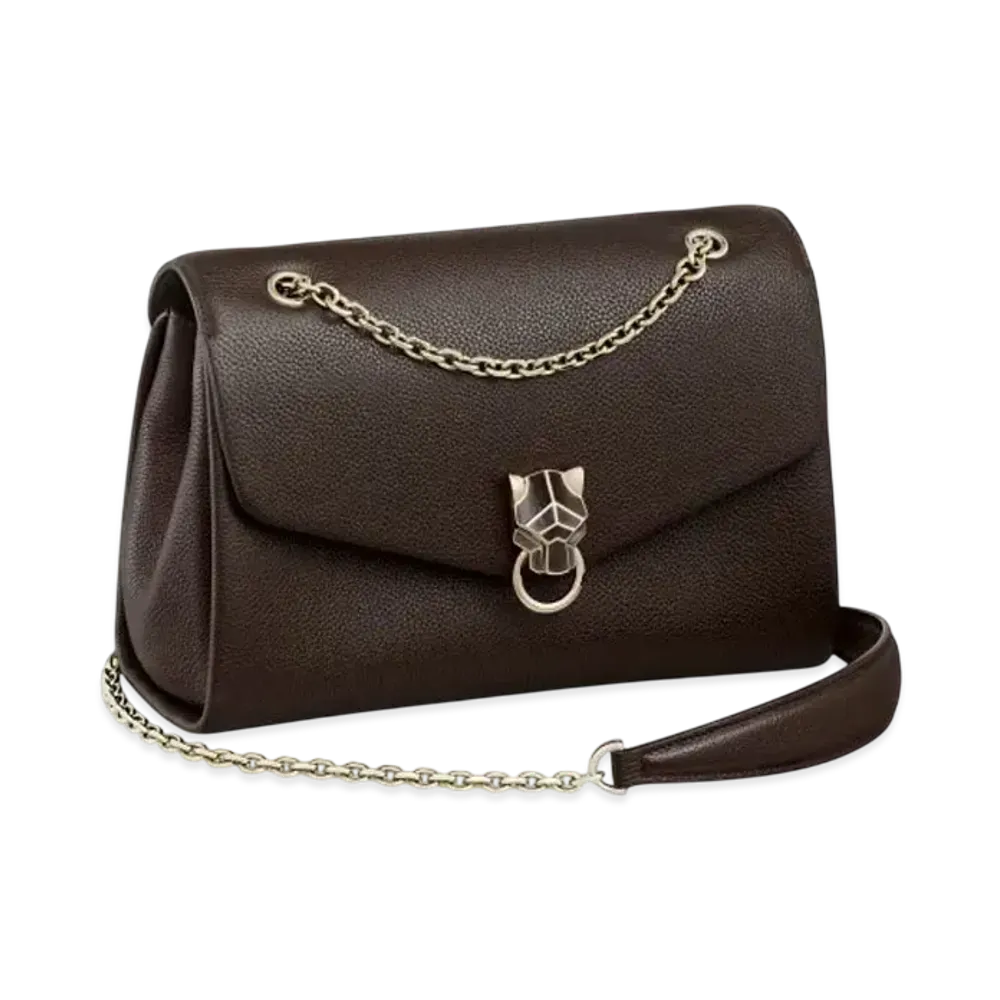 Cartier Sac Chaine Petit Modele Panthere de Cartier "Tonka Brown"