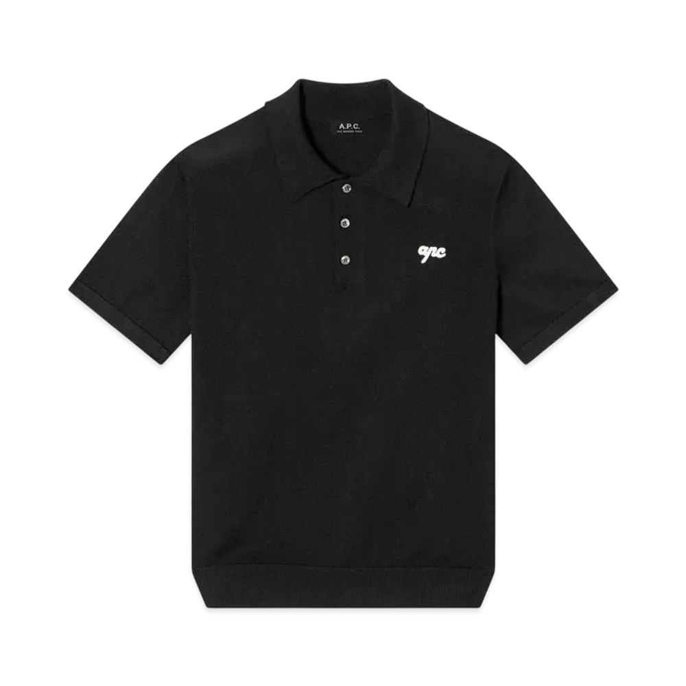 A.P.C. Gregorio Polo Shirts "Black"