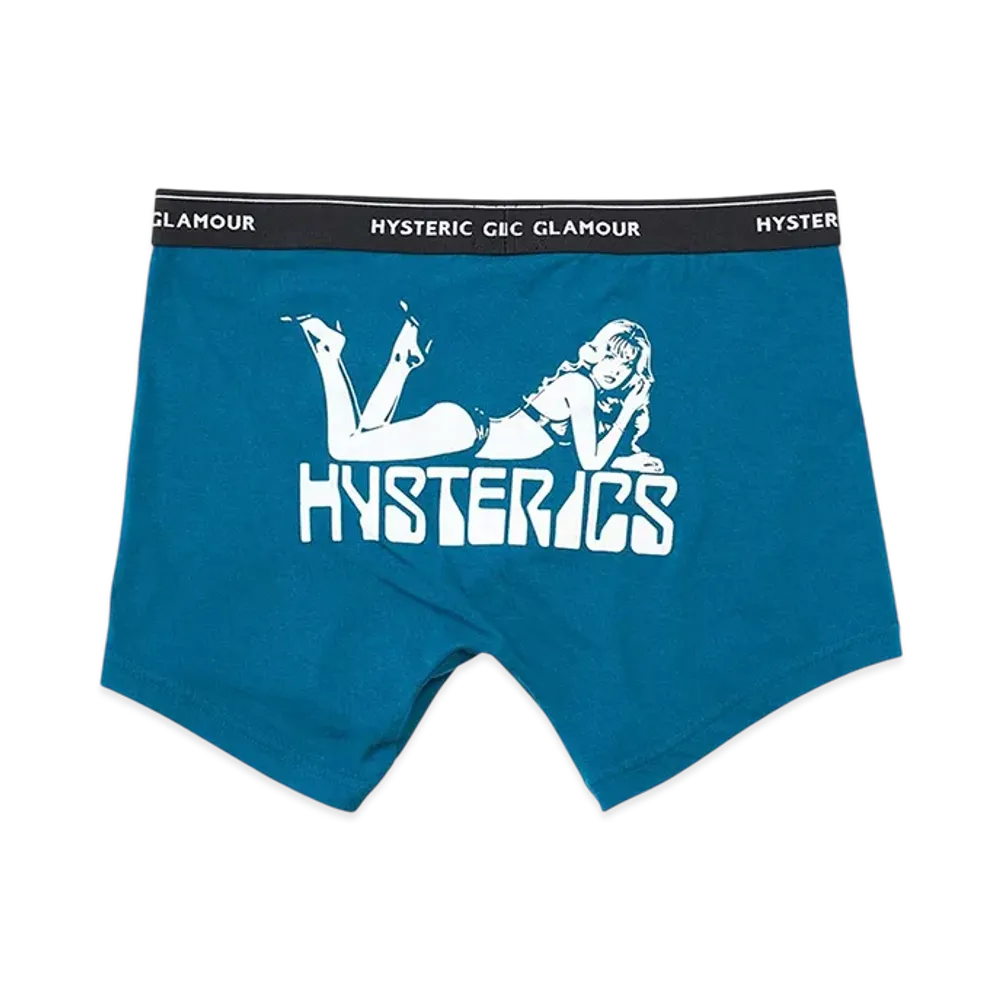 HYSTERIC GLAMOUR Hysteric Woman Scorpion Boxer Briefs "Blue"