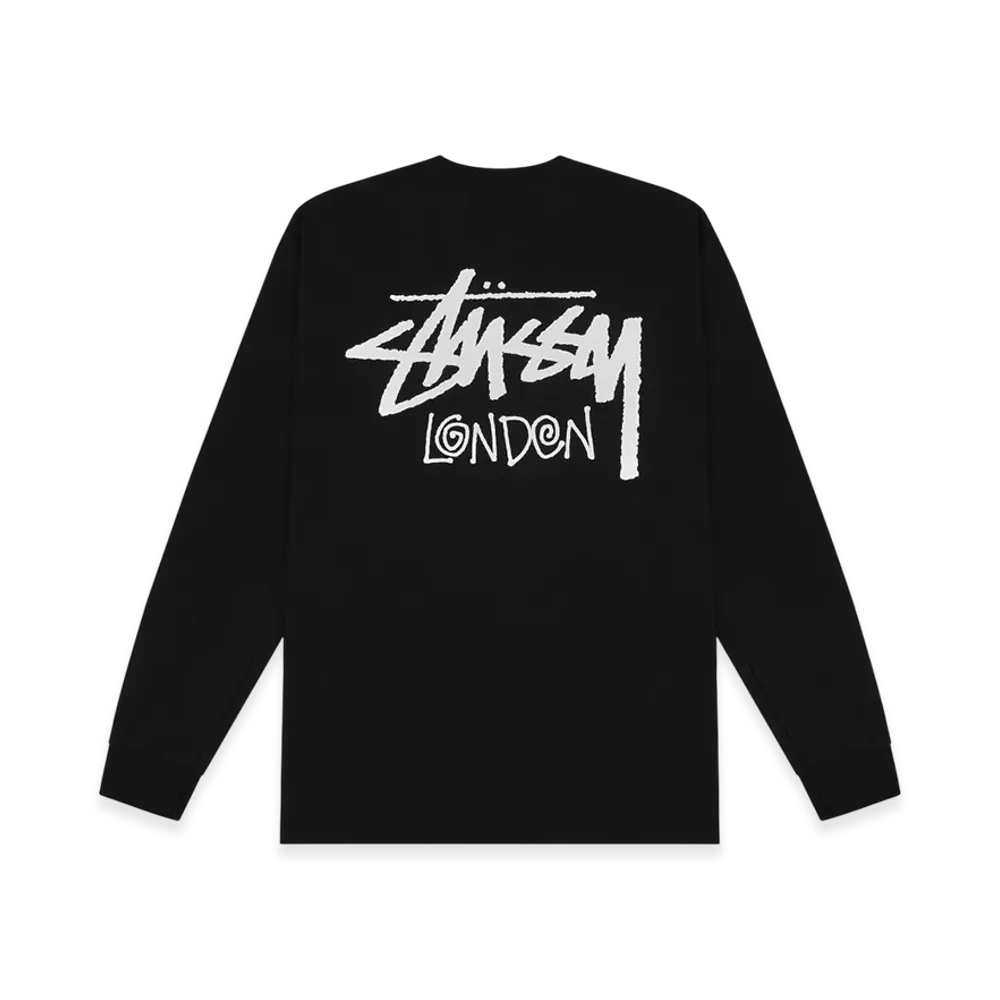 Stussy Stock London LS Tee "Black"